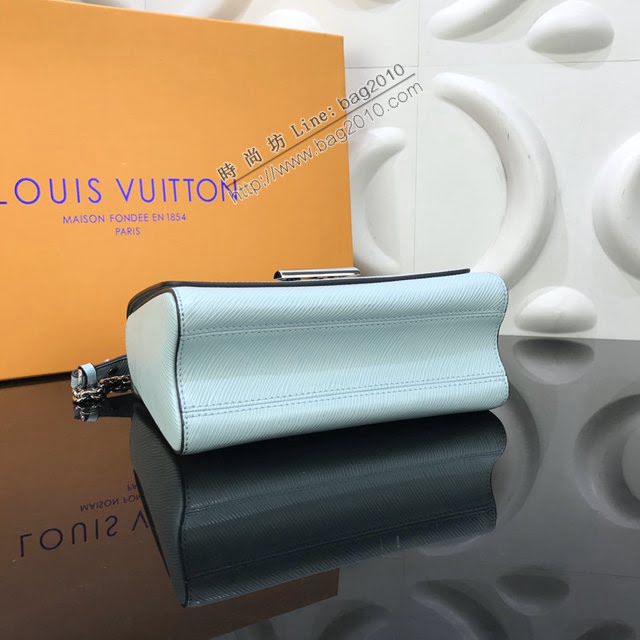 LOUIS VUITTON專櫃新款包包 路易威登Twist中號手袋 LV波浪手提肩背斜挎鏈條女包  ydh4015